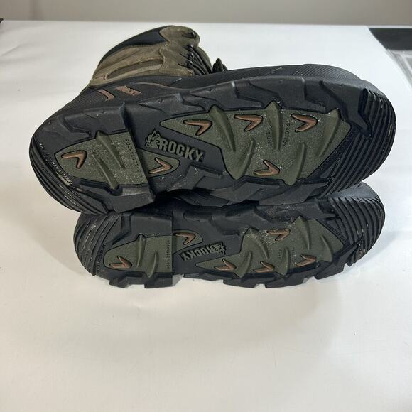 Rocky Blizzard Stalker Waterproof 1200G Insulated Steel Toe Boot 7465 Mens 10 M - Picture 9 of 11